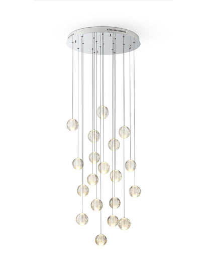 Crystal Bubbles Balls Pendant Lamp