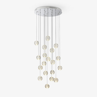 Crystal Bubbles Balls Pendant Lamp