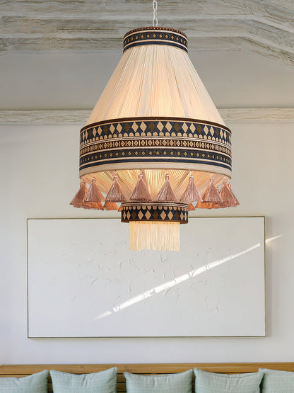 Bohemian Fringe Pendant Lamp