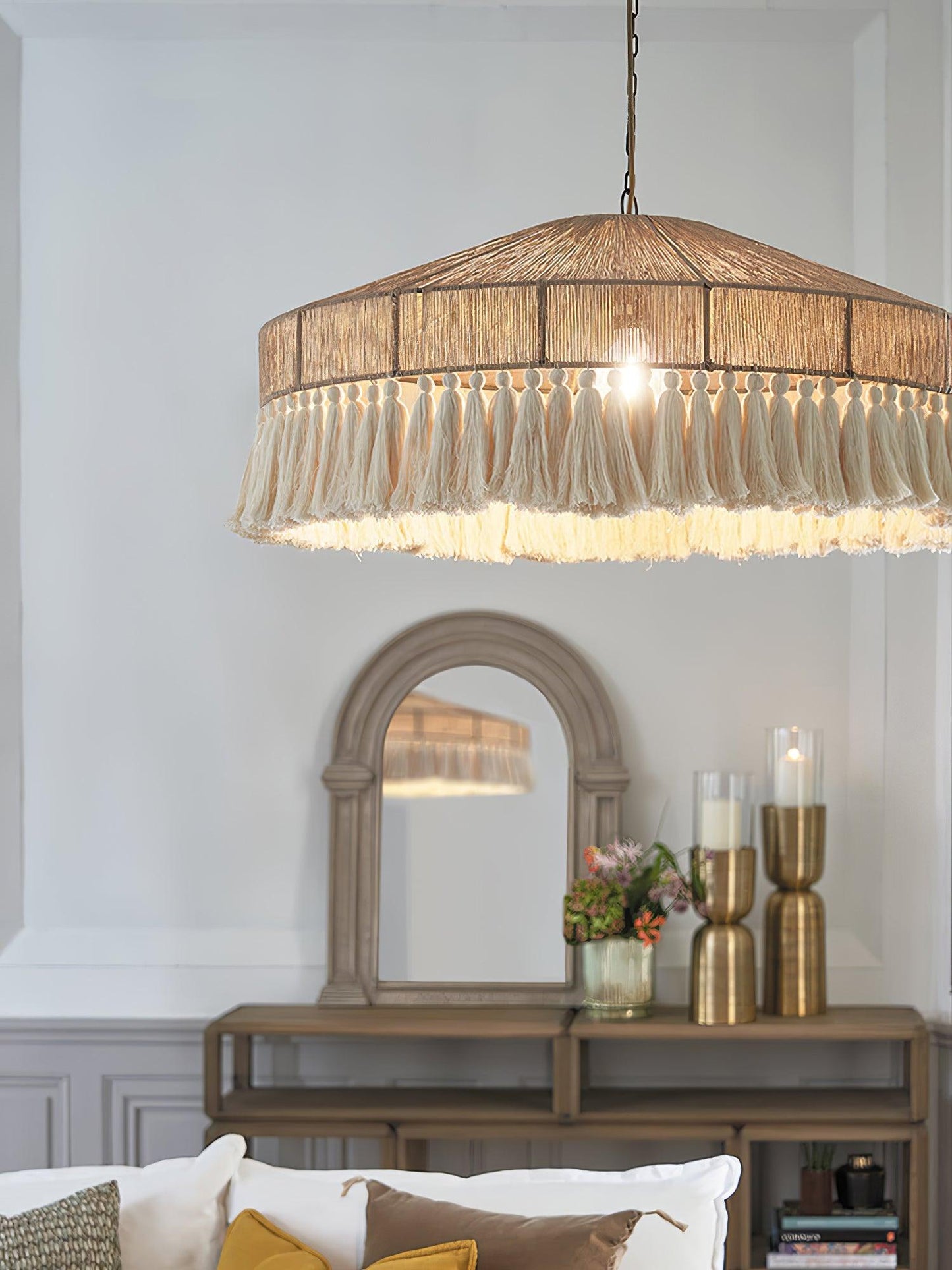 Bohemian Fringe Pendant Lamp