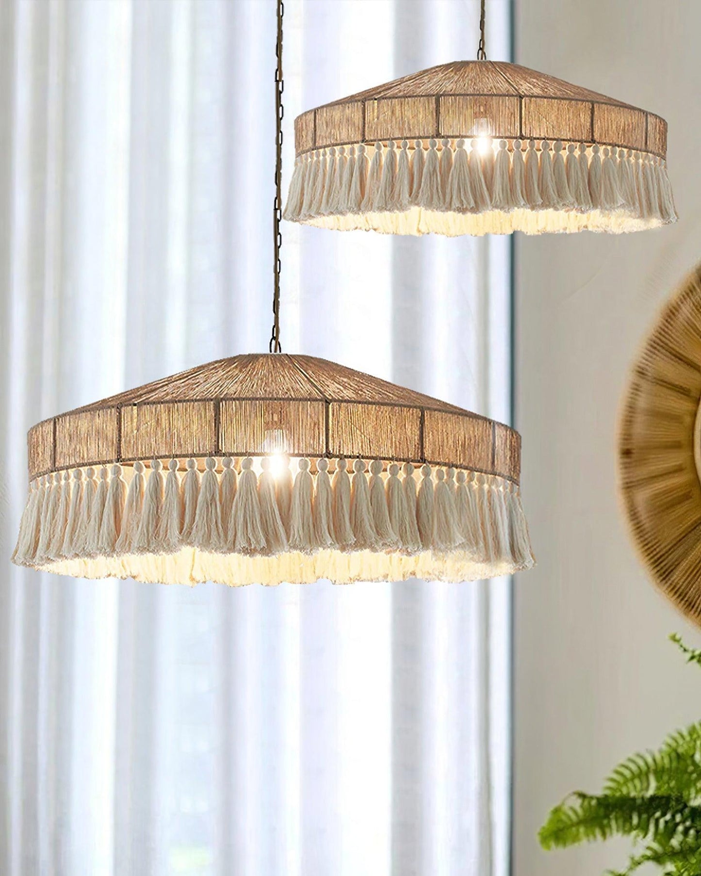 Bohemian Fringe Pendant Lamp