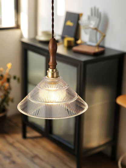 Vintage Ripple Droplight Pendant Lamp