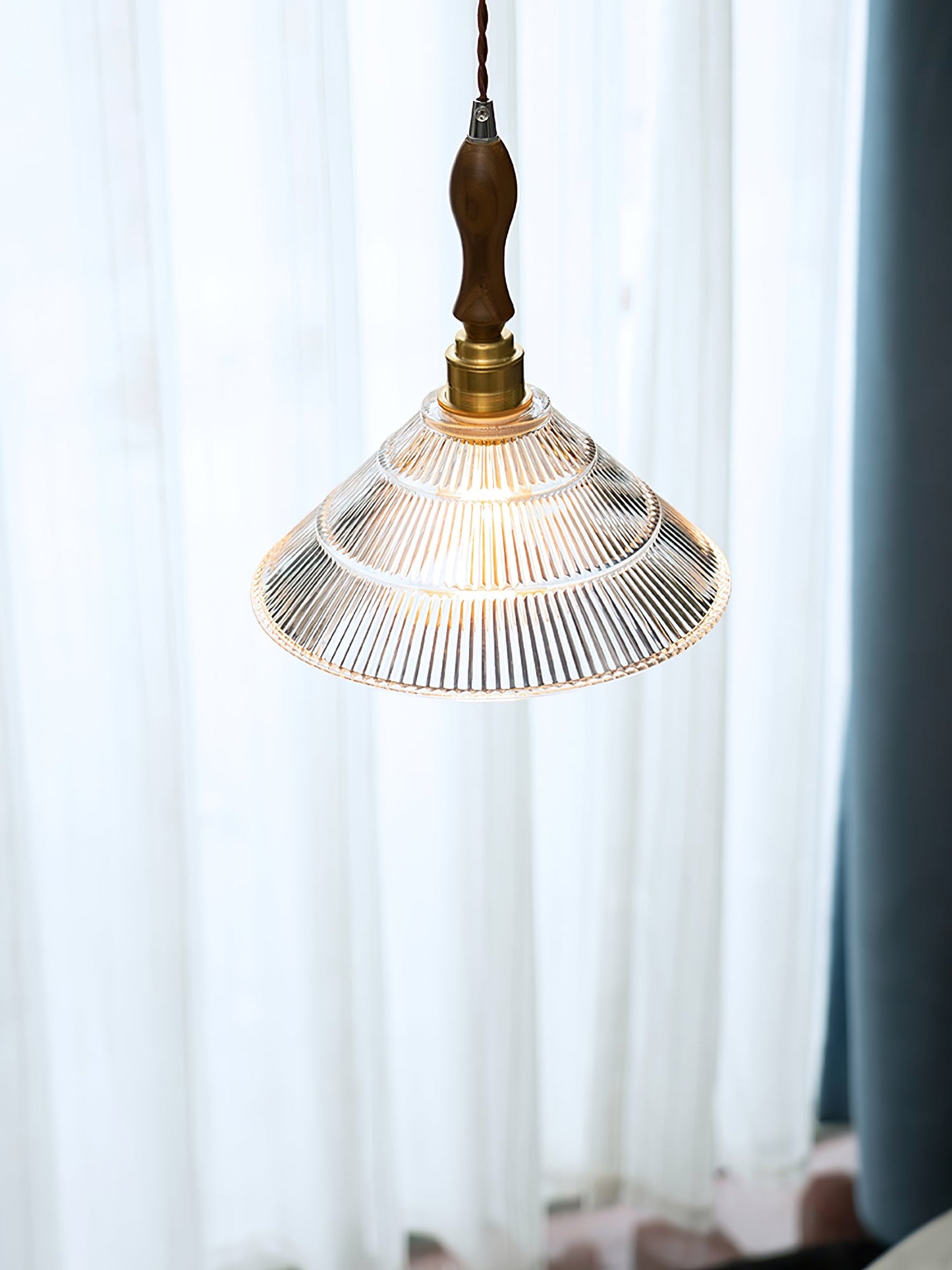 Vintage Ripple Droplight Pendant Lamp