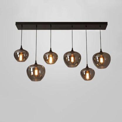 Bottle Glass Pendant Light