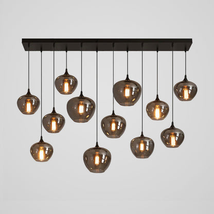 Bottle Glass Pendant Light