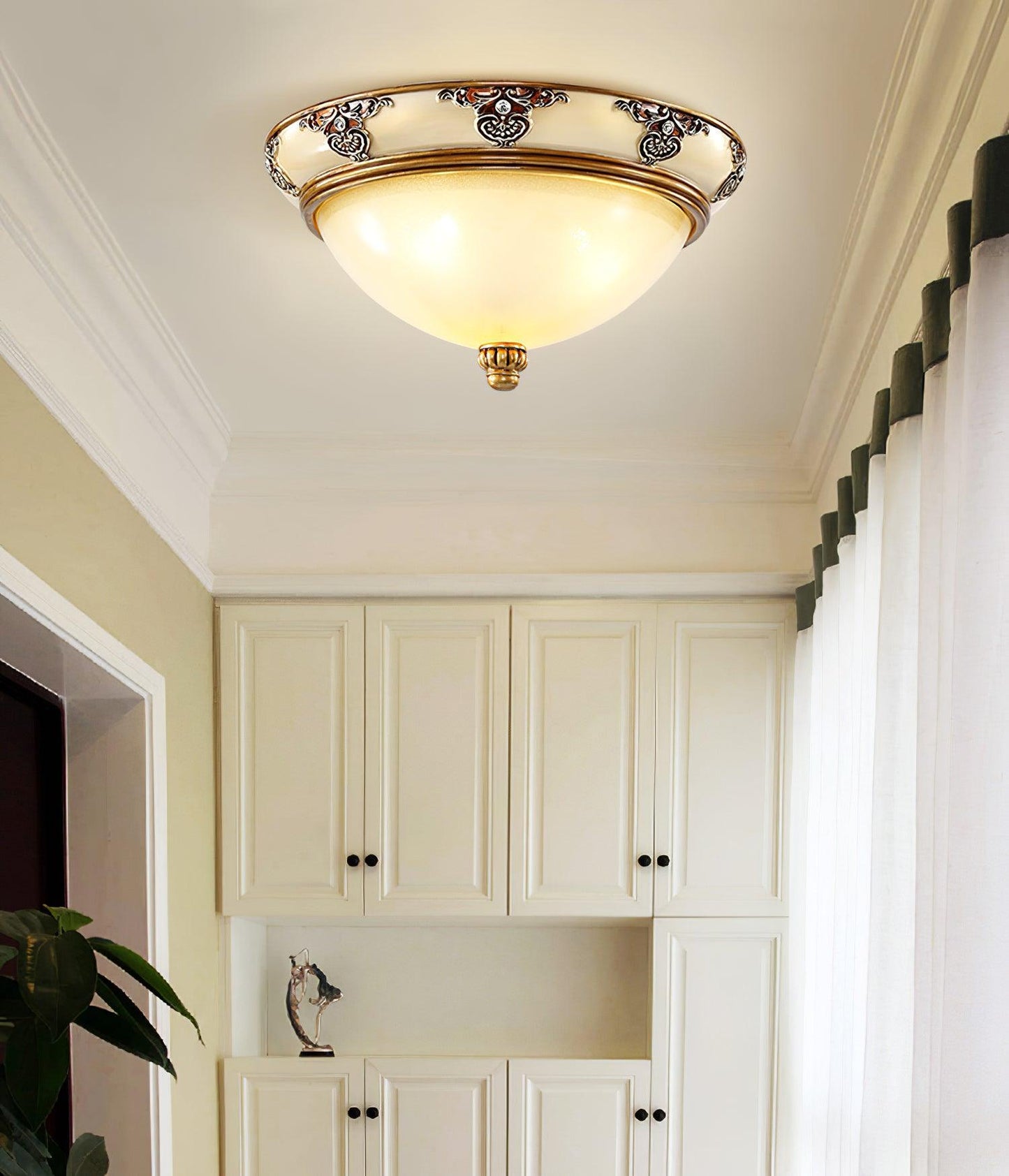 Brahm Flush Ceiling Light