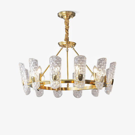 Brass Central Chandelier