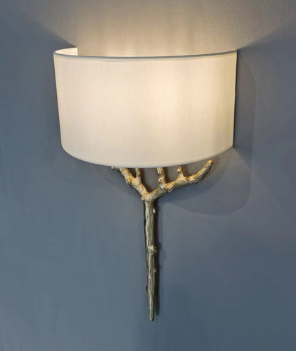 Brass Branch Wall Lamp