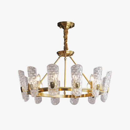 Brass Central Chandelier