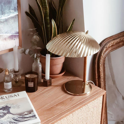 Brass Shell Table Lamp