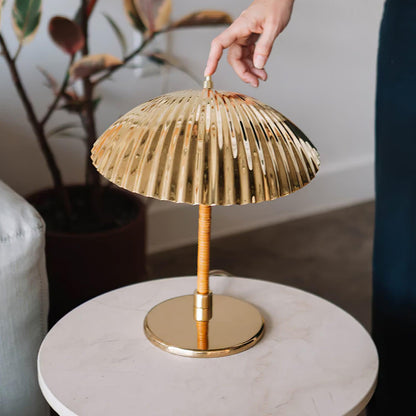 Brass Shell Table Lamp