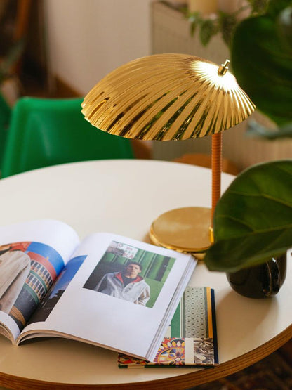 Brass Shell Table Lamp