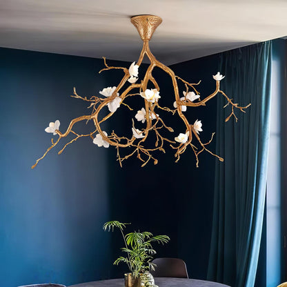 Tree Branches Flower Ceiling-mounted light Ceiling Lamp