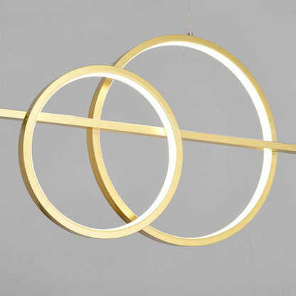 Brooklyn Double Circle Chandelier