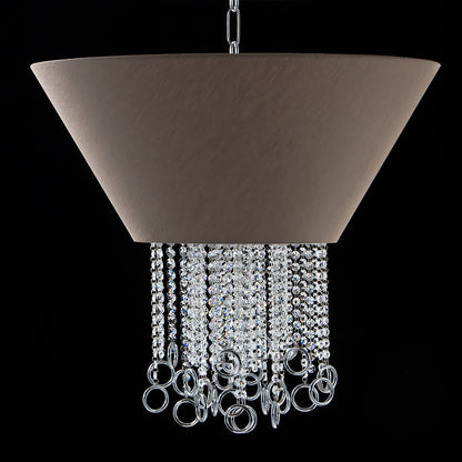 Modern Italian Crystal Ceiling Light