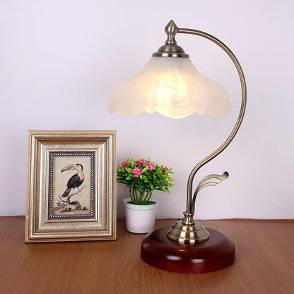 Brown Dome Table Lamp