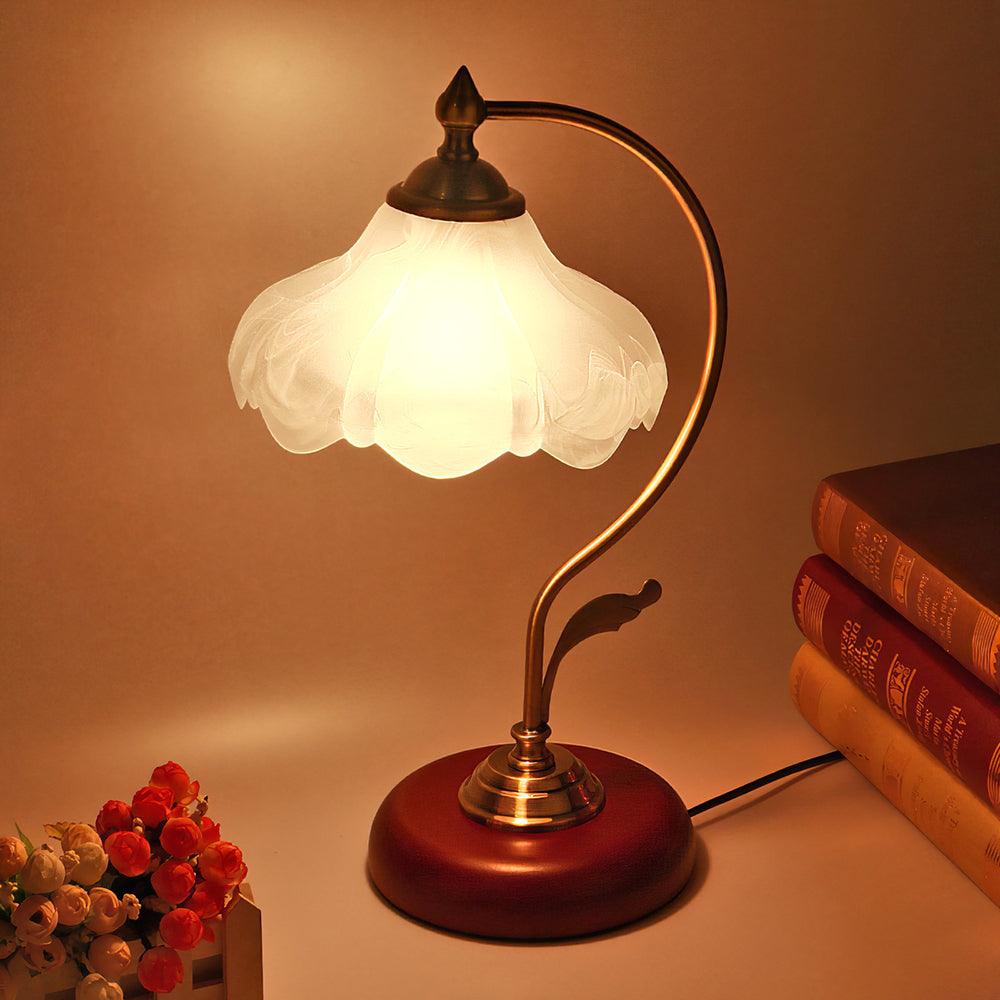 Brown Dome Table Lamp