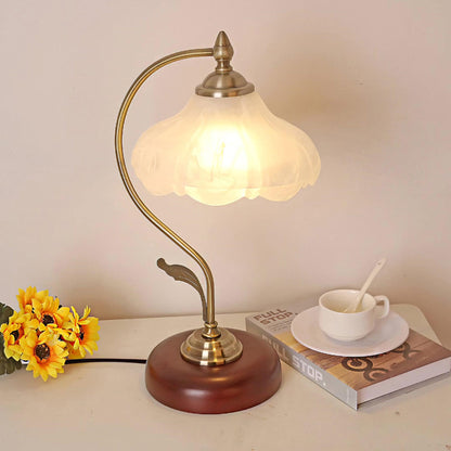 Brown Dome Table Lamp