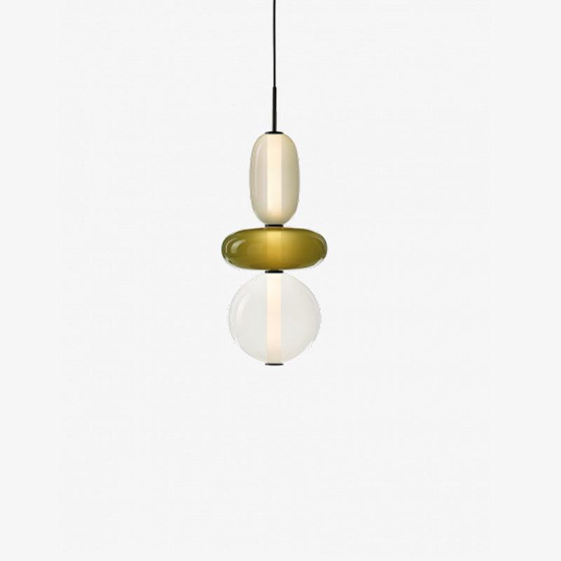 Candied Glass Combo Pendant Light