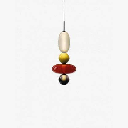 Candied Glass Combo Pendant Light