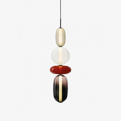 Candied Glass Combo Pendant Light