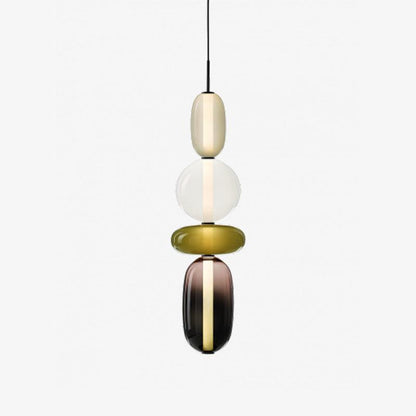 Candied Glass Combo Pendant Light