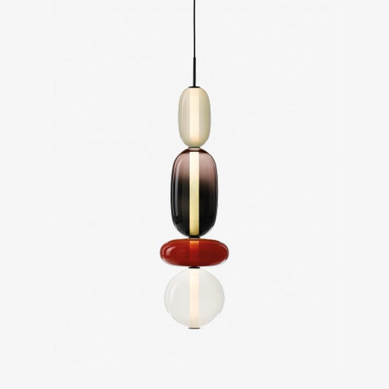 Candied Glass Combo Pendant Light