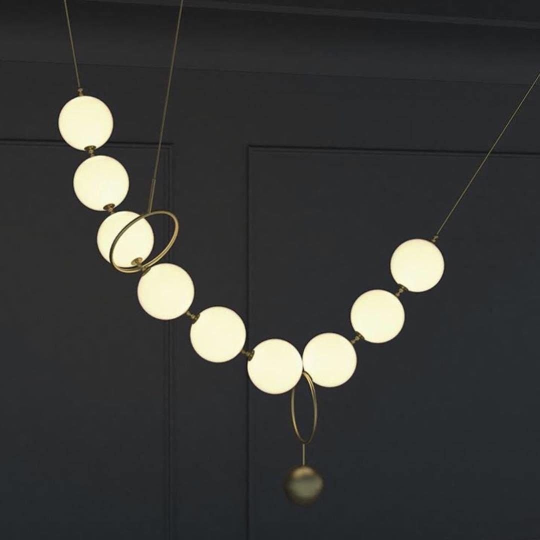 Necklace LED Ceiling light fitting Pendant Lamp