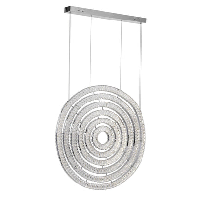 Cwi Lighting Celina 37 Inch Led Large Pendant Cp766624