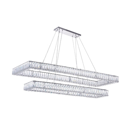 Cwi Lighting Felicity 52 Inch Led Linear Suspension Light Cp766270