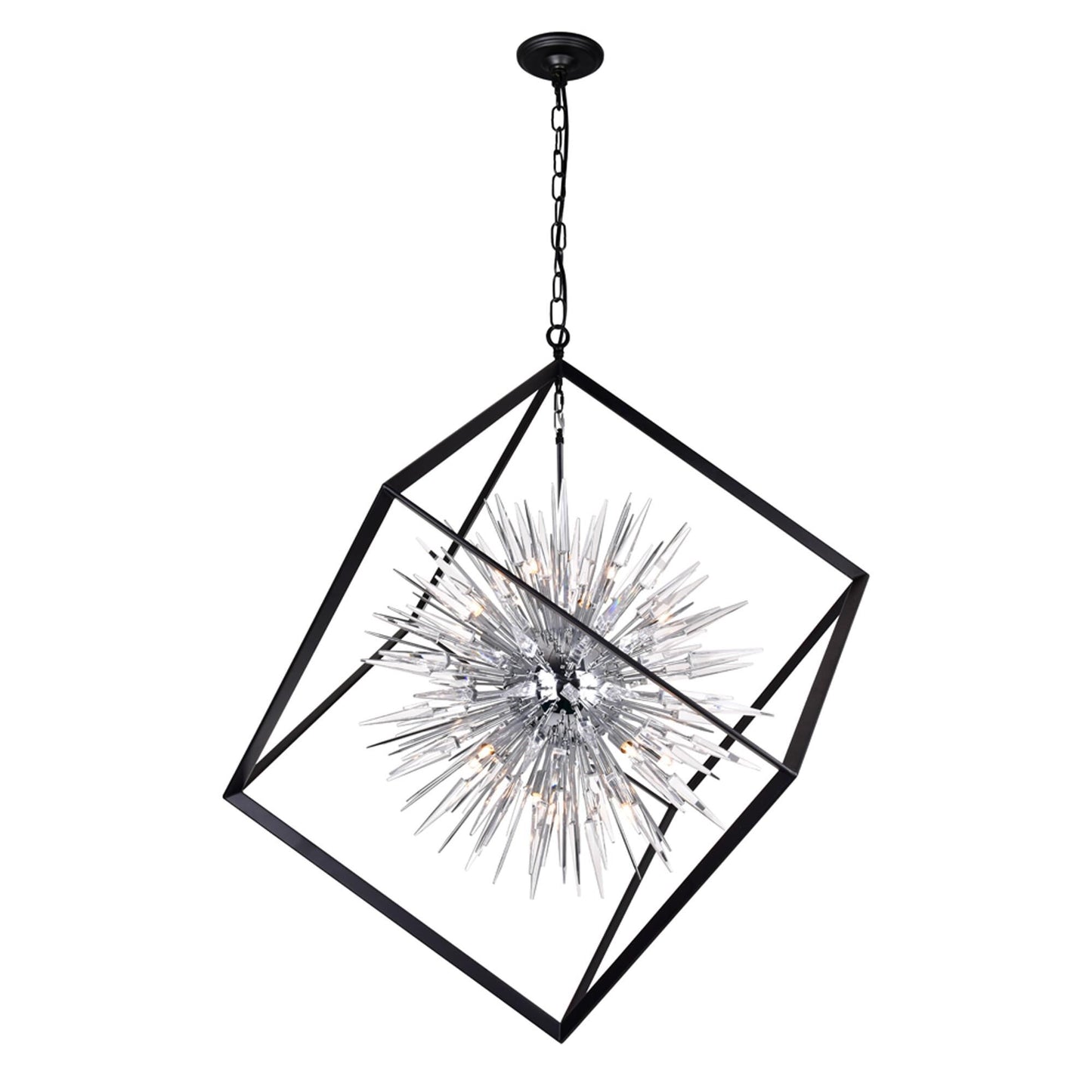 Cwi Lighting Starburst 44 Inch Large Pendant Cp765174