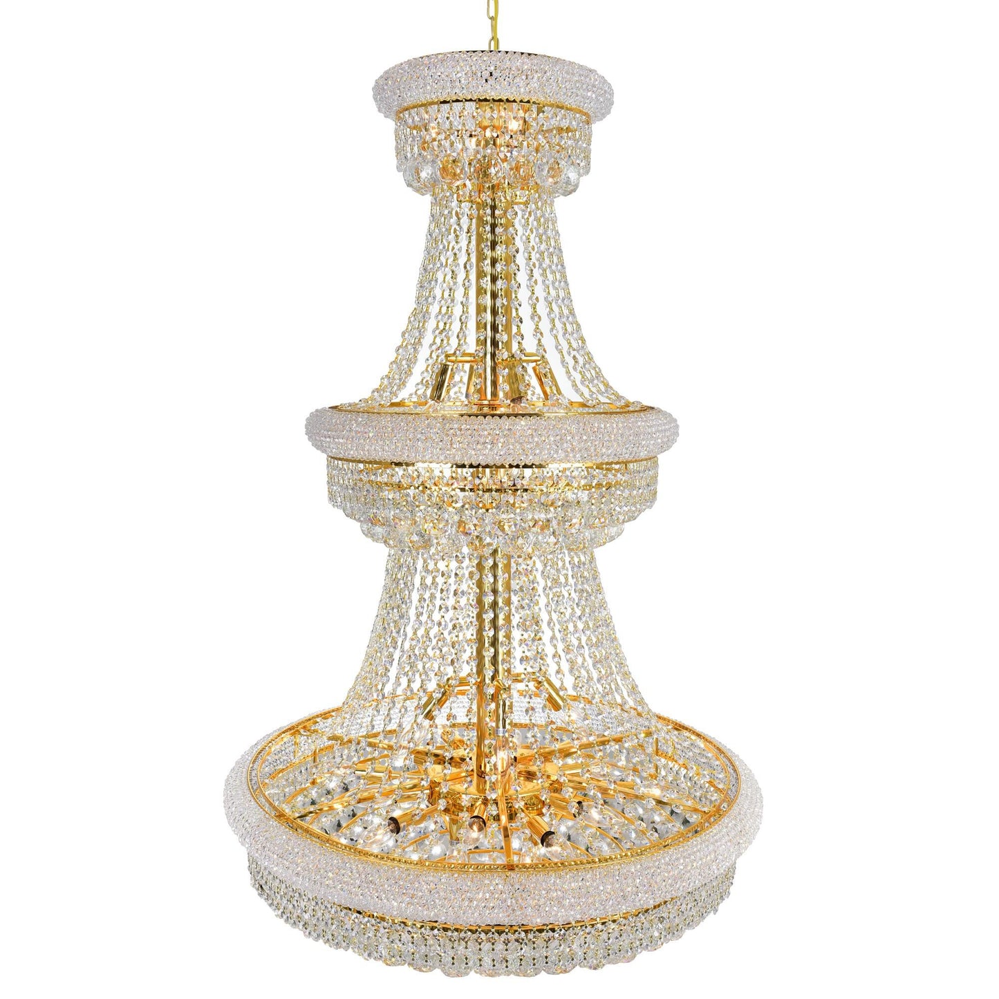 Cwi Lighting Empire 30 Inch 32 Light Chandelier Cp765173