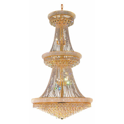 Cwi Lighting Empire 36 Inch 34 Light Chandelier Cp765195