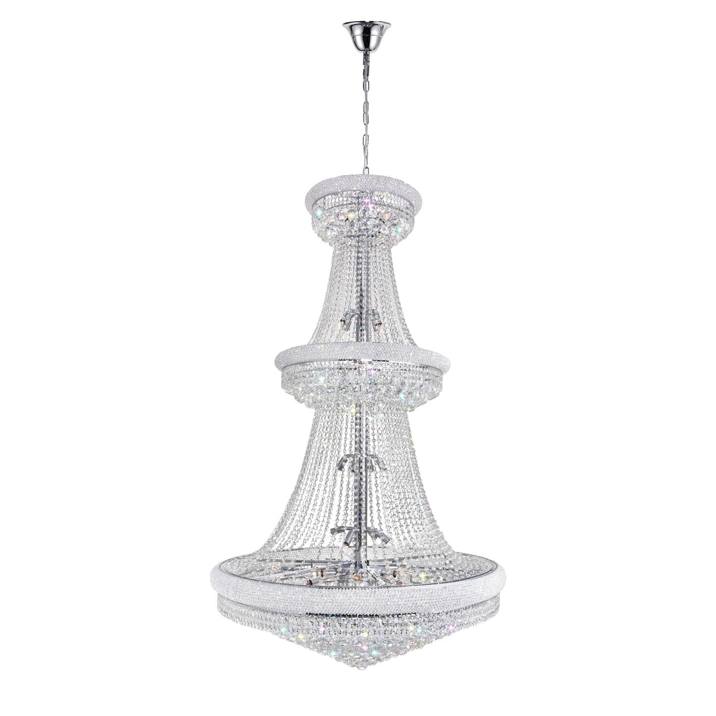 Cwi Lighting Empire 42 Inch 38 Light Chandelier Cp765198