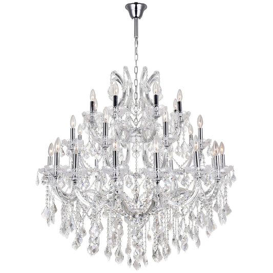 Cwi Lighting Maria Theresa 42 Inch 33 Light Chandelier Cp765165