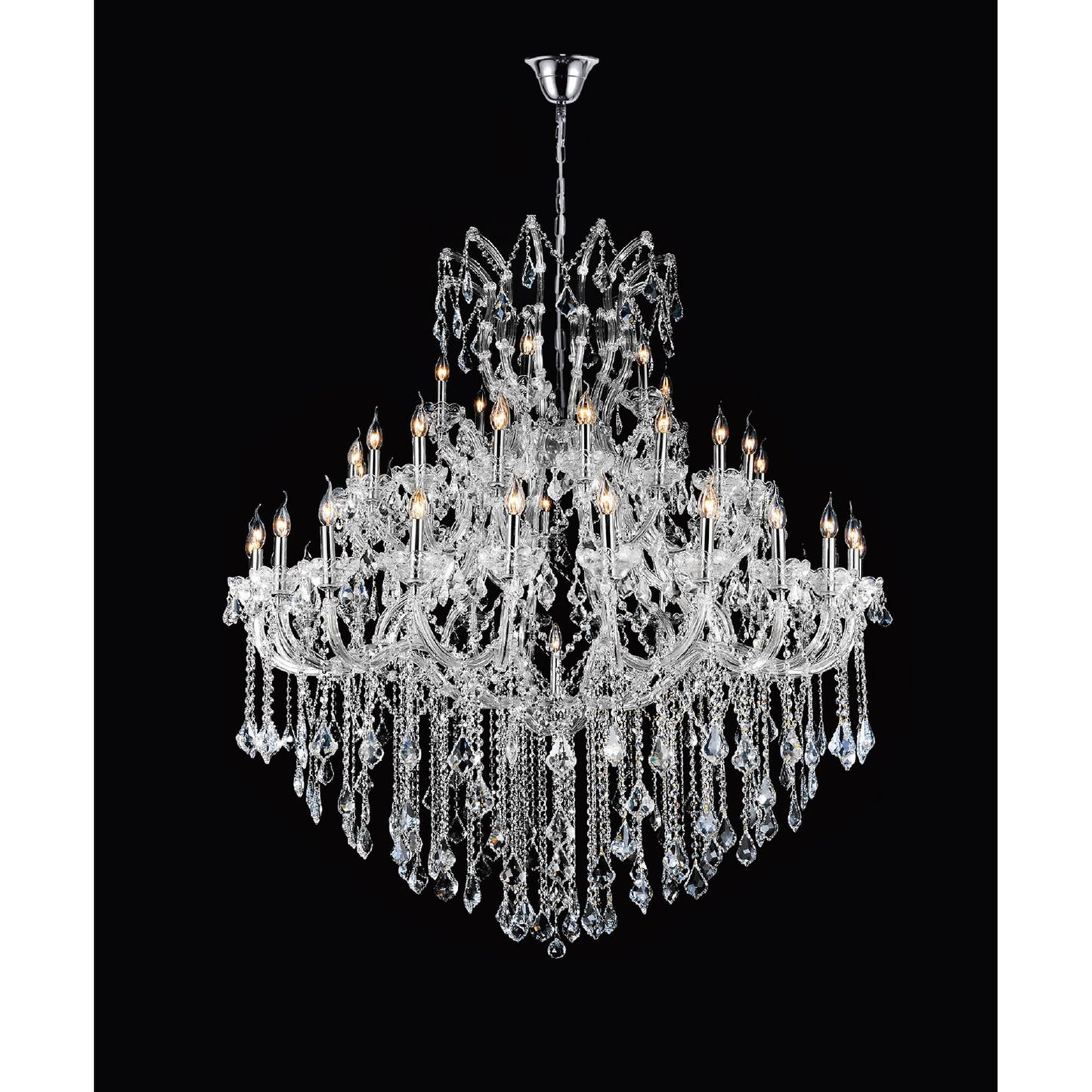 Cwi Lighting Maria Theresa 60 Inch 49 Light Chandelier Cp765197