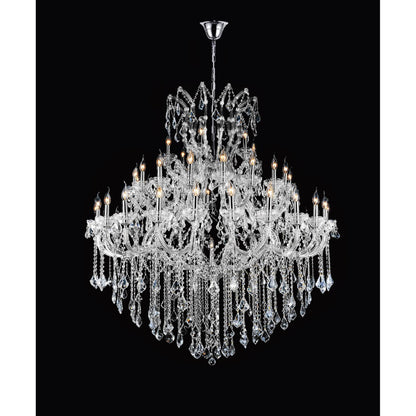 Cwi Lighting Maria Theresa 60 Inch 49 Light Chandelier Cp765197