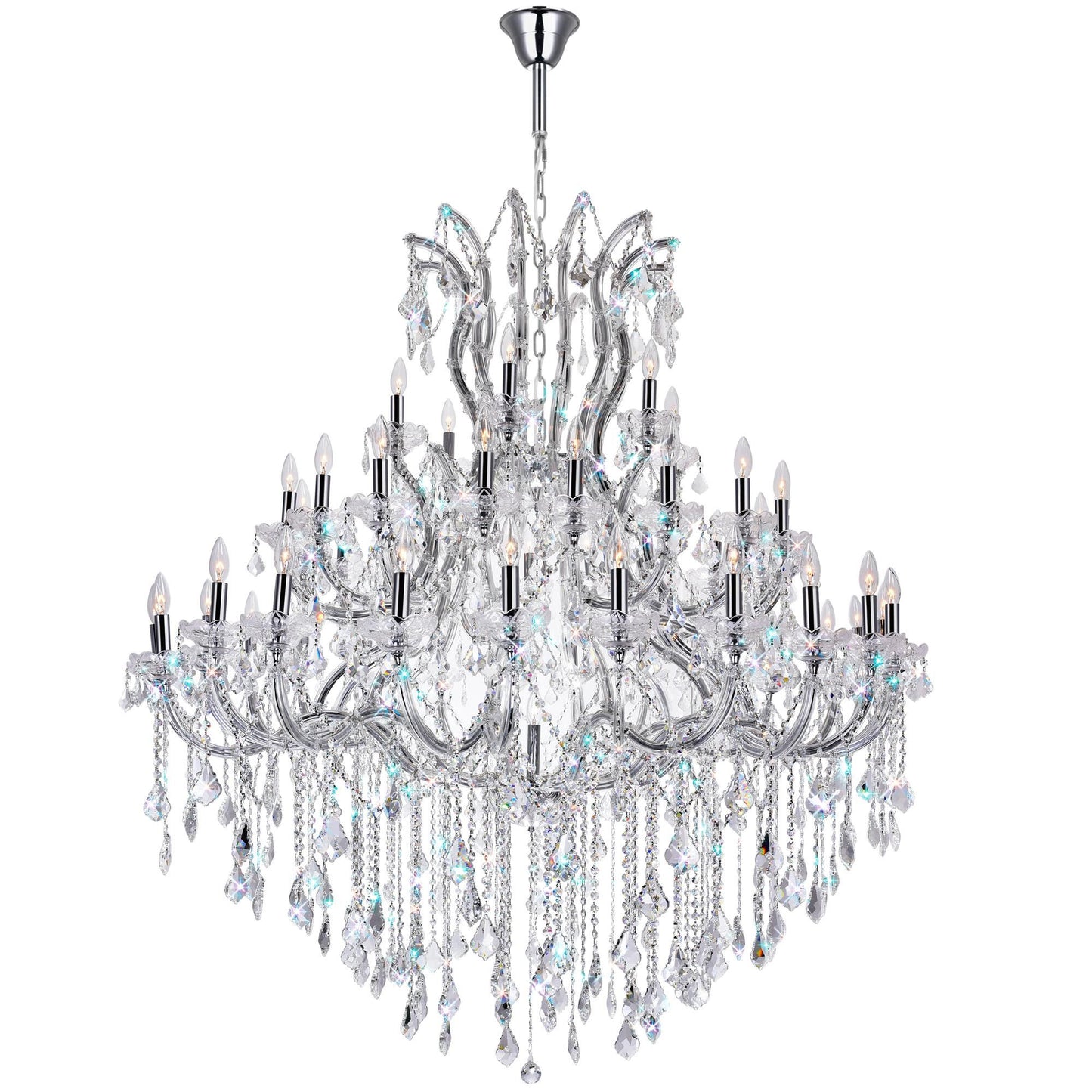 Cwi Lighting Maria Theresa 60 Inch 49 Light Chandelier Cp765197