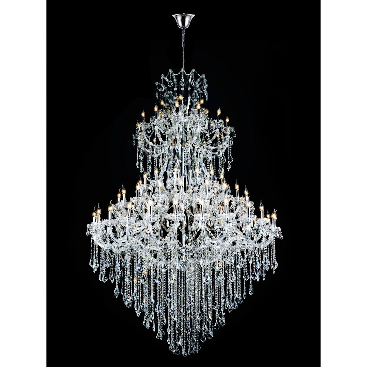 Cwi Lighting Maria Theresa 70 Inch 84 Light Chandelier Cp766659