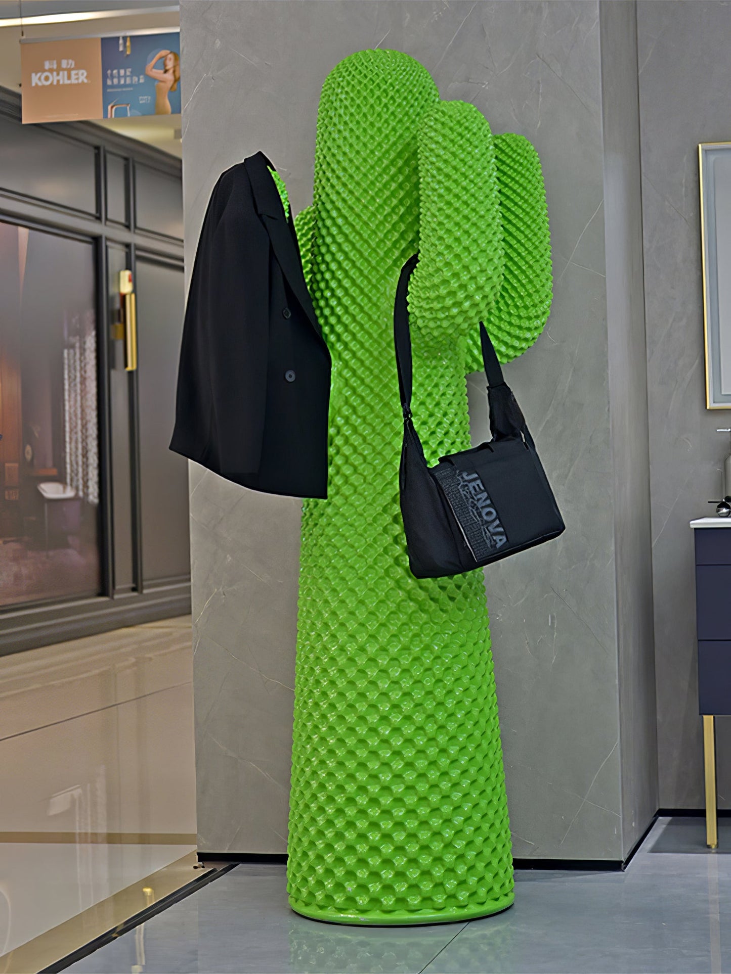 Mello Sculptural Portable lamp Cactus Coat Rack