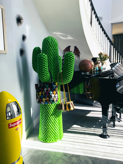 Mello Sculptural Portable lamp Cactus Coat Rack