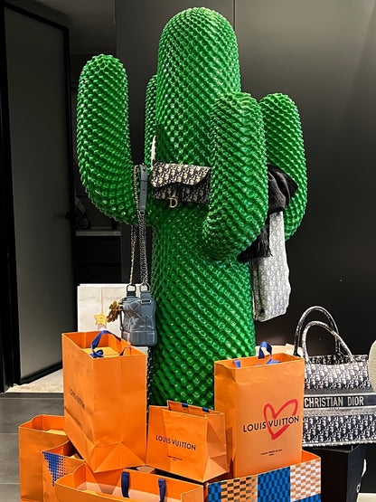 Mello Sculptural Portable lamp Cactus Coat Rack