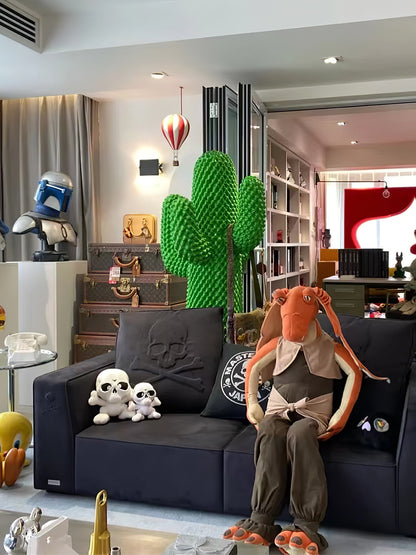 Mello Sculptural Portable lamp Cactus Coat Rack