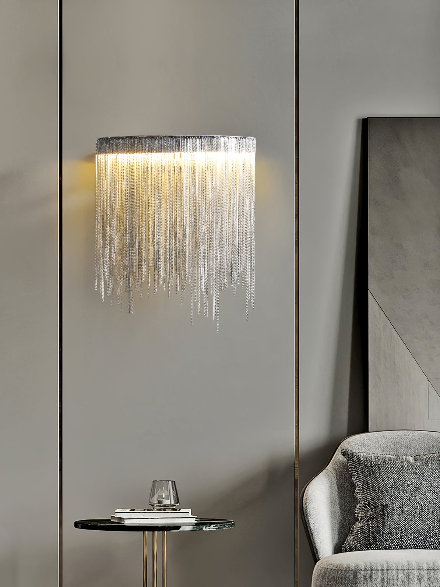 Cadena Tassel Wall Lamp