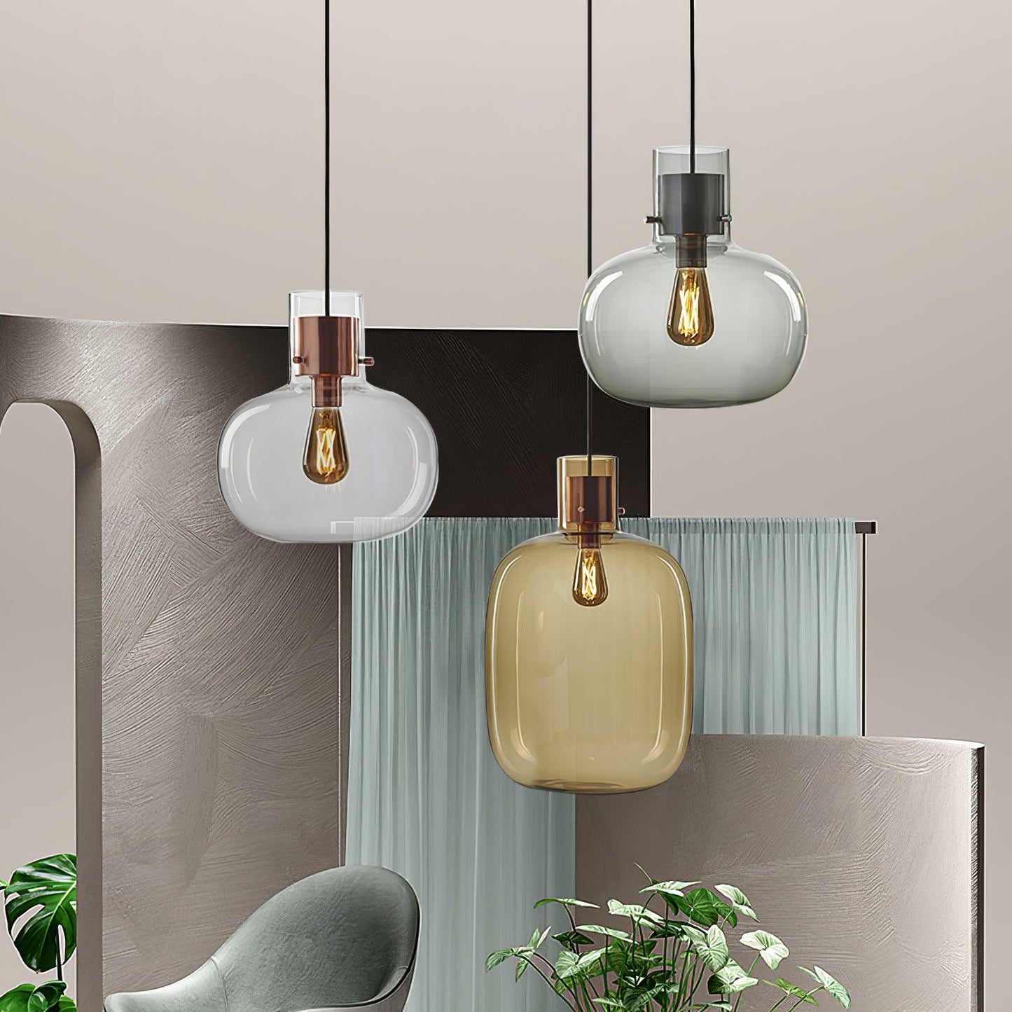 Cambre Glass Pendant Light