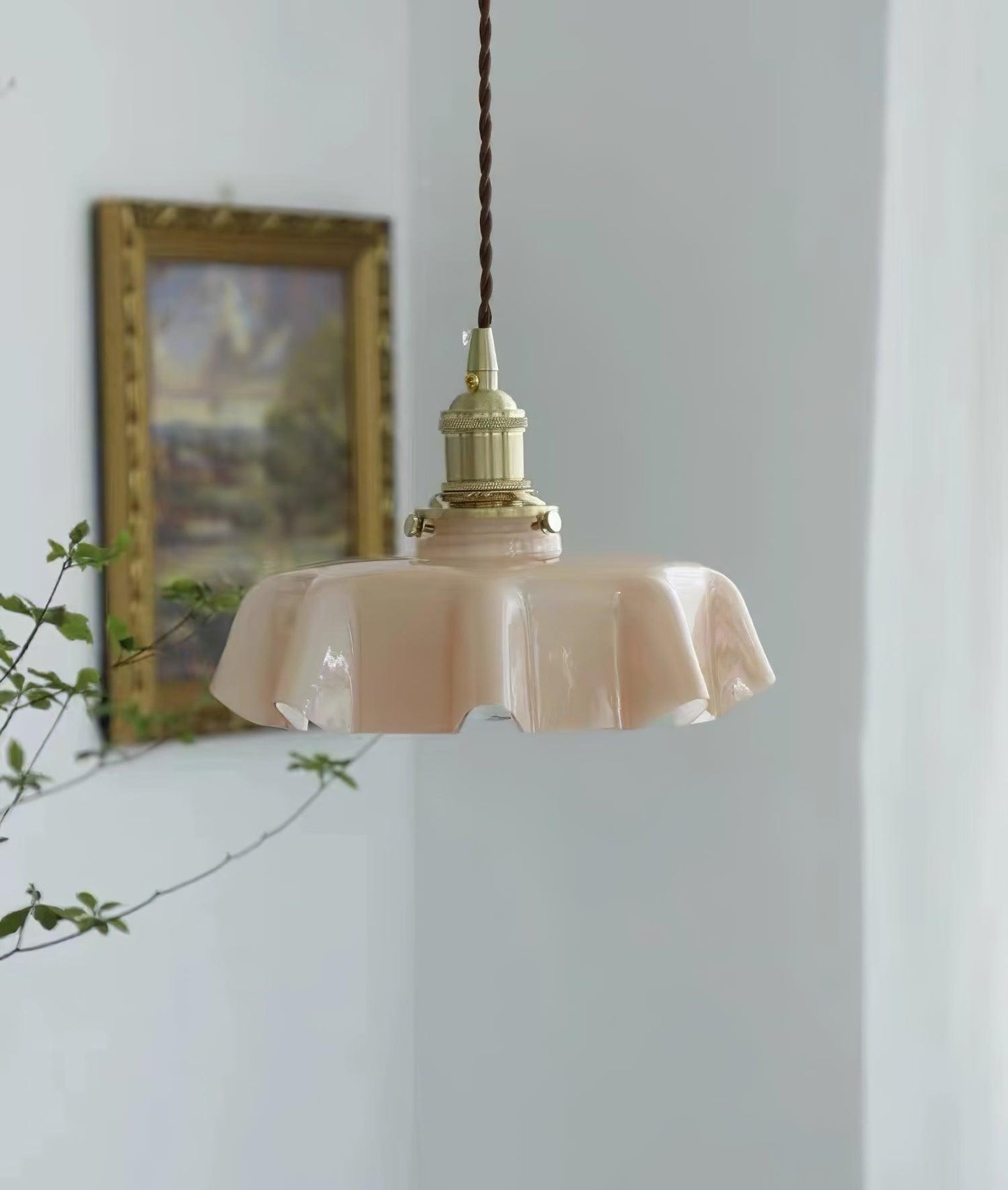 French Flower Droplight Pendant Light