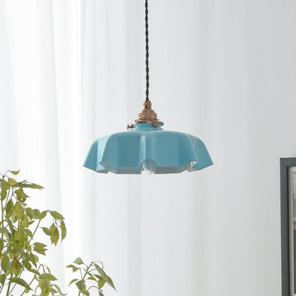 French Flower Houselight Pendant Swag Light