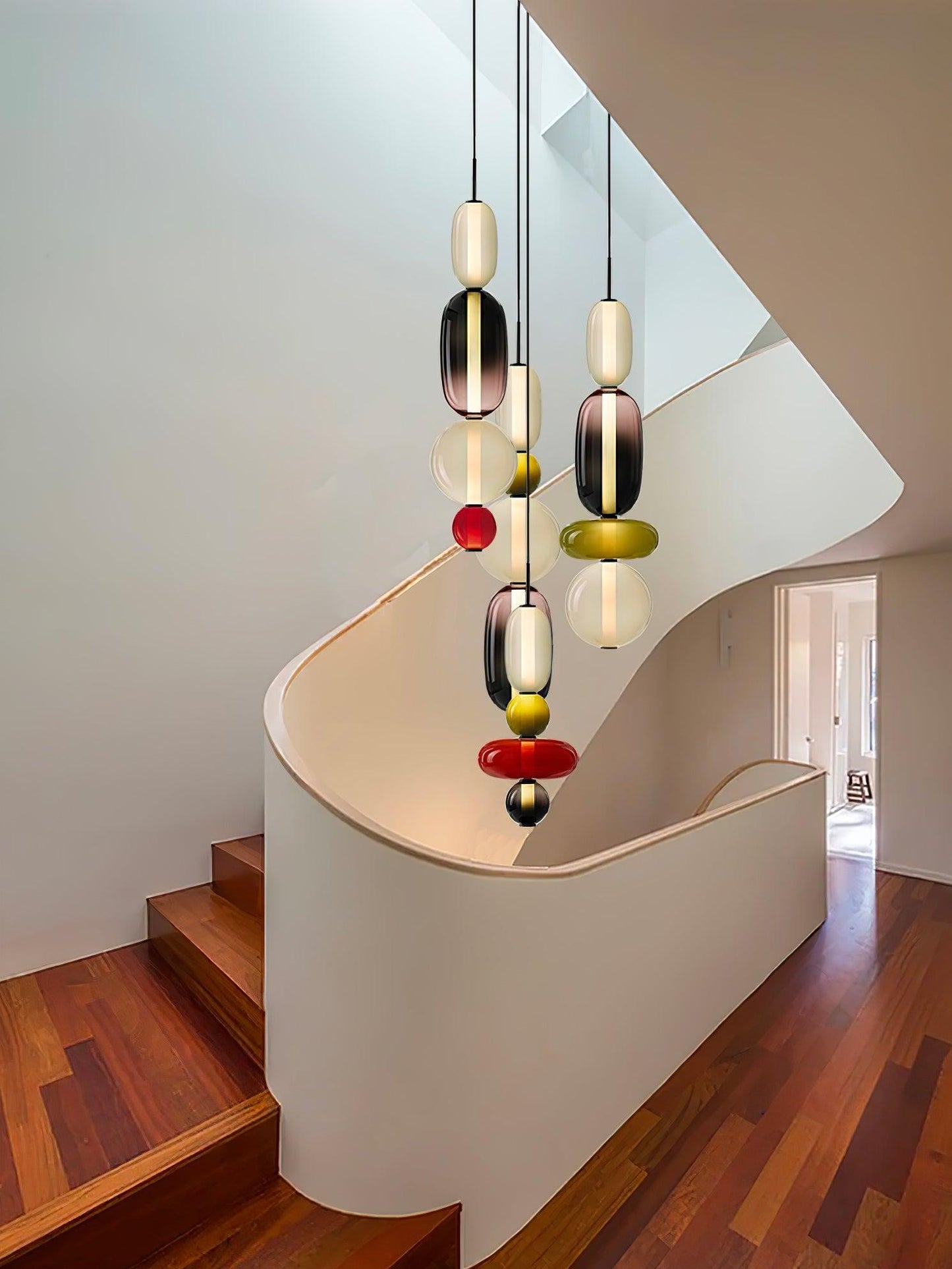 Candied Glass Combo Pendant Light