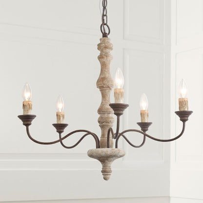 Candlestick Farmhouse chandelier