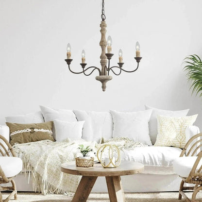 Candlestick Farmhouse chandelier